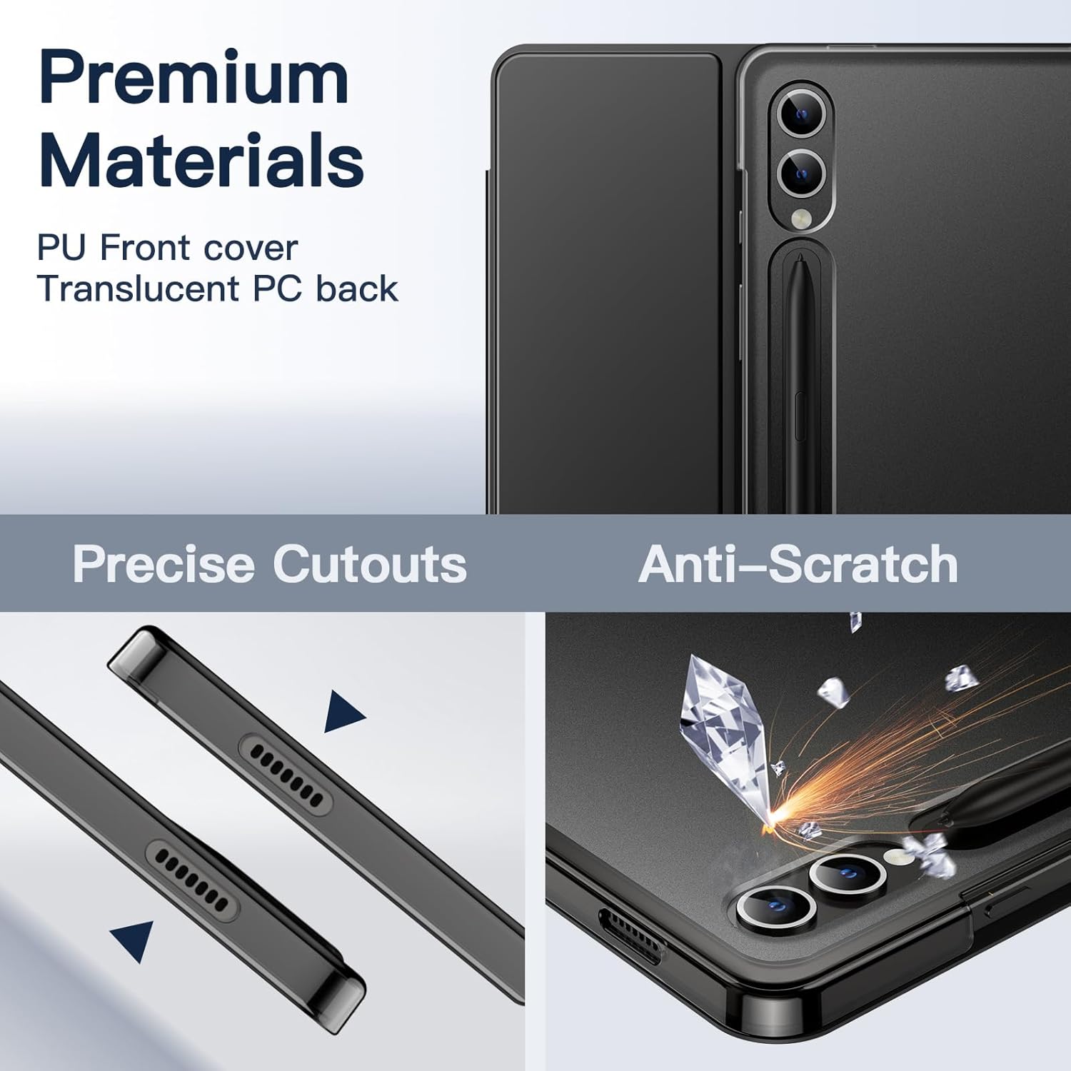 Case for Samsung Galaxy Tab S10 Plus (S-Pen)