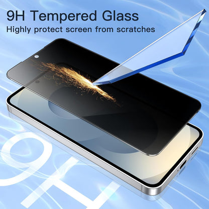 Privacy Tempered Glass iPhone 16/17-Series, Samsung S24/25-Series