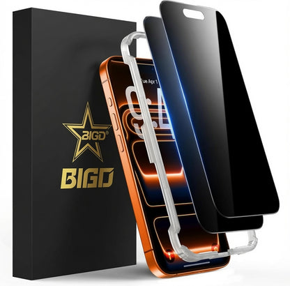 Privacy Tempered Glass iPhone 16/17-Series, Samsung S24/25-Series